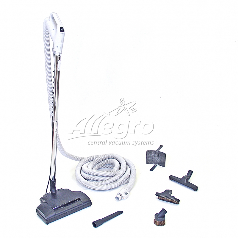 Allegro Central Vacuum Super Deluxe Electric 30' Hose Attachment