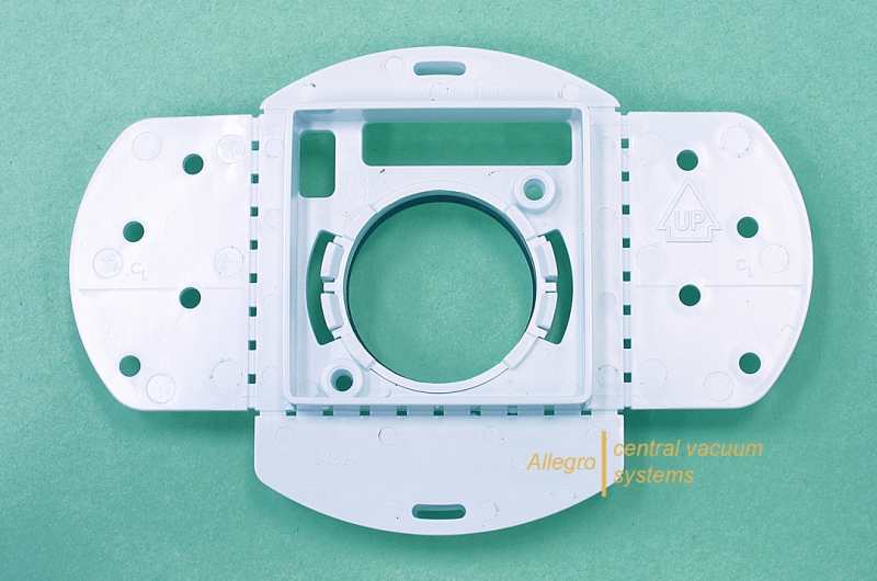 Electrolux Central Vacuum Vex Universal Mounting Bracket with plaster guard