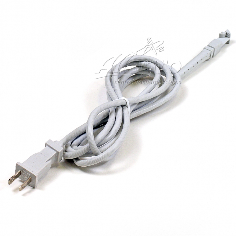 6ft Plastiflex Replacement Pigtail Cord For Beam Central Vacuum Systems – Gray, E124233